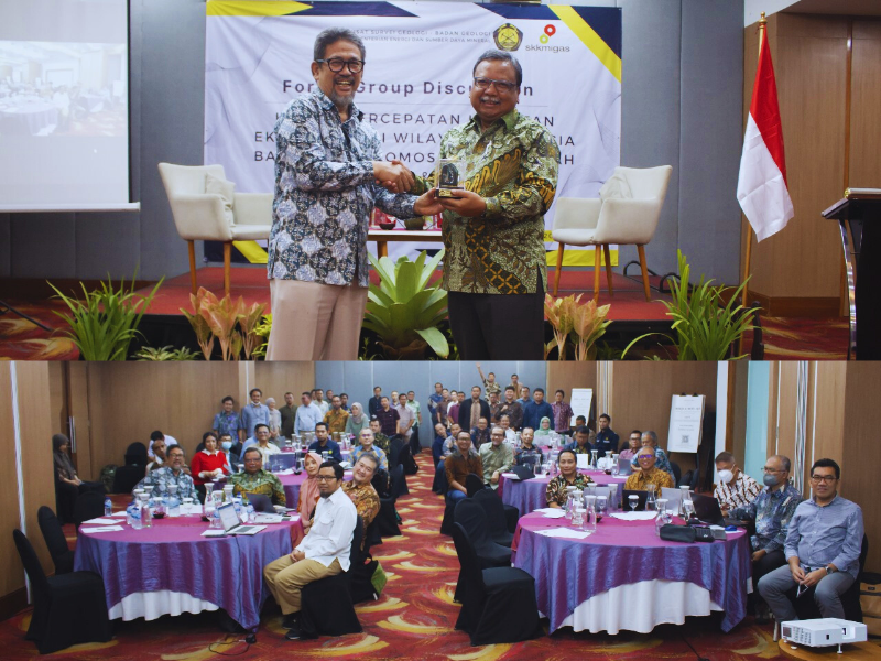 Pusat Survei Geologi dan SKK Migas Gelar FGD II untuk Tingkatkan Eksplorasi Migas di Indonesia Barat