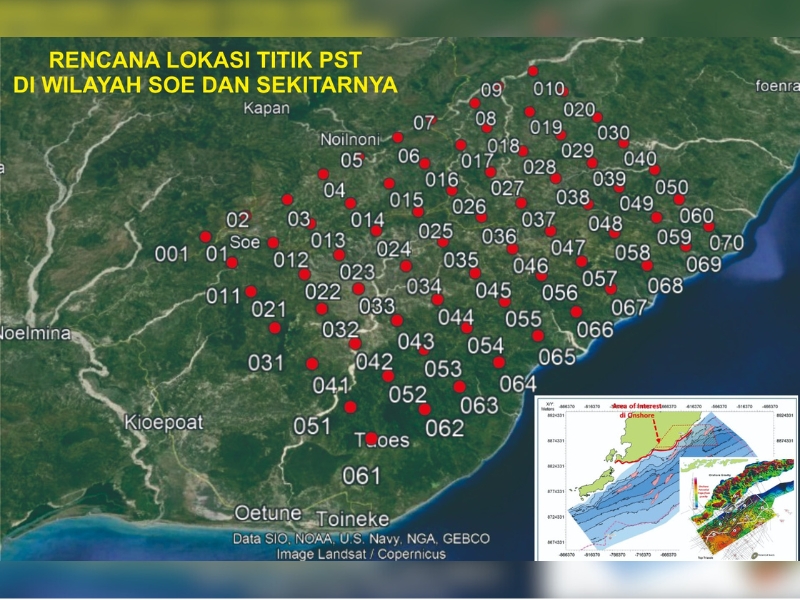 Akusisi Passive Seismic Tomography Di Wilayah Soe Dan Sekitarnya, Pulau Timor, Nusa Tenggara Timur
