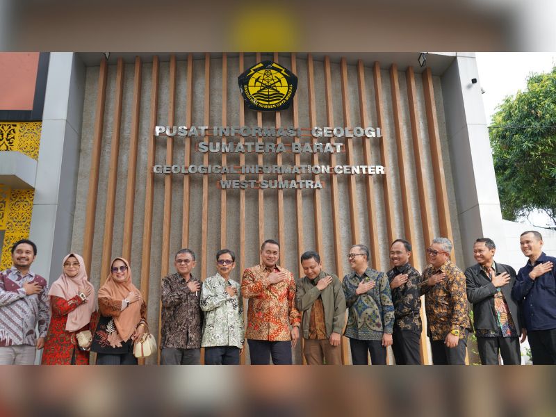 Inspektur Jenderal ESDM Lakukan Kunjungan Kerja Ke Pusat Informasi Geologi Sumatera Barat