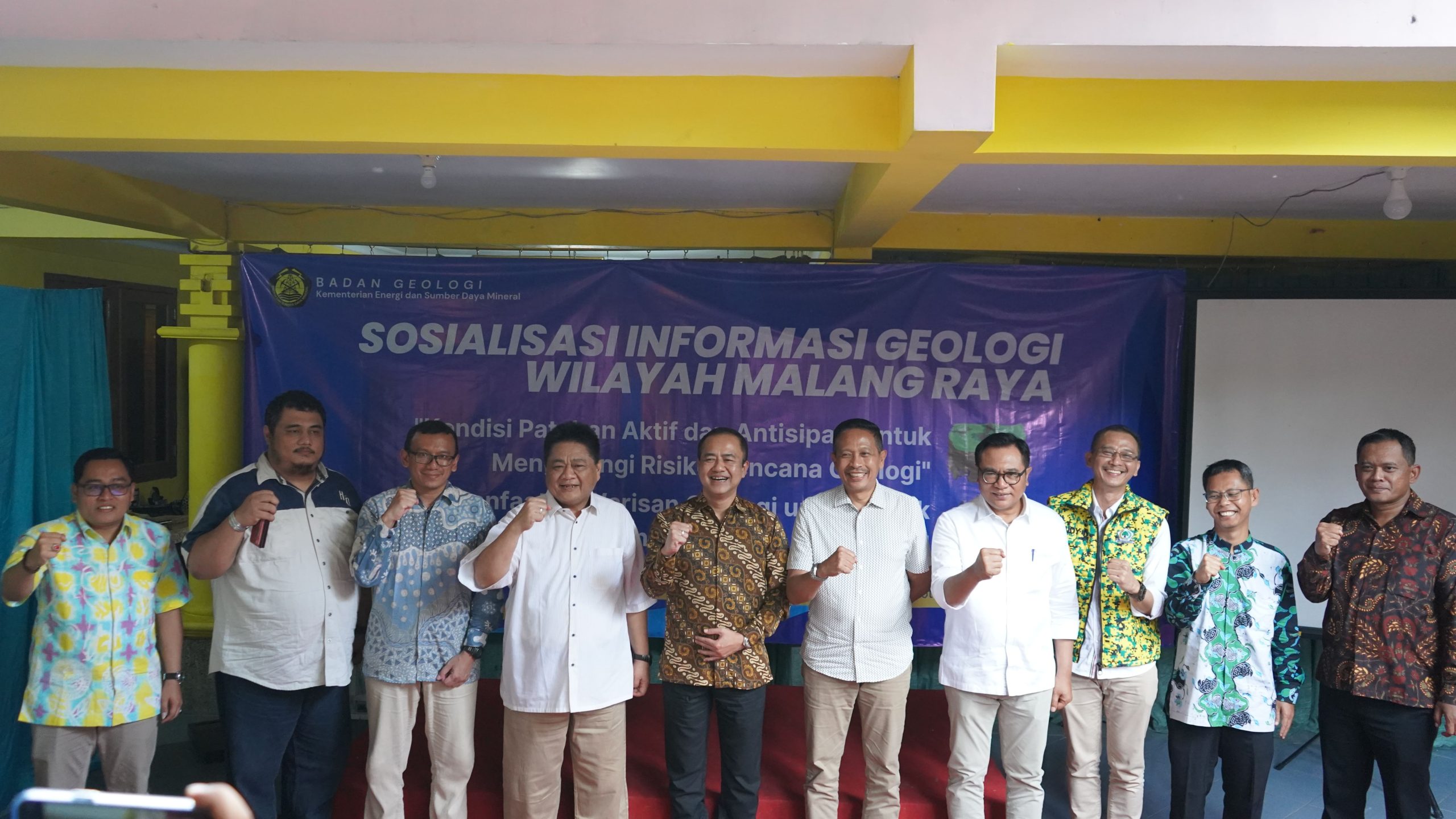 Sosialisasi Informasi Geologi di Malang Raya: Patahan Aktif dan Pemanfaatan Warisan Geologi untuk Pendidikan dan Pariwisata