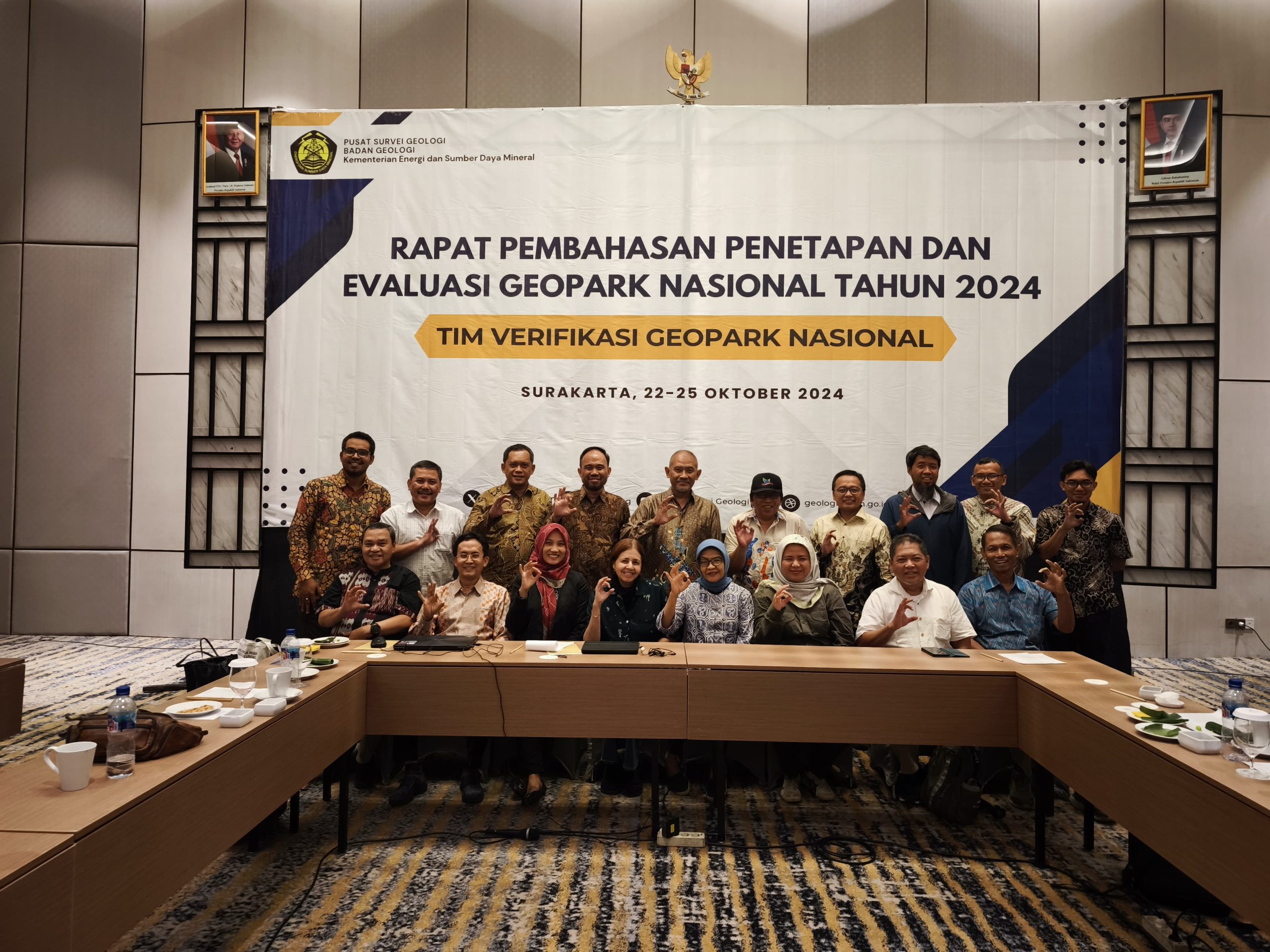 Pembahasan Penetapan dan Evaluasi Geopark Nasional Tahun 2024