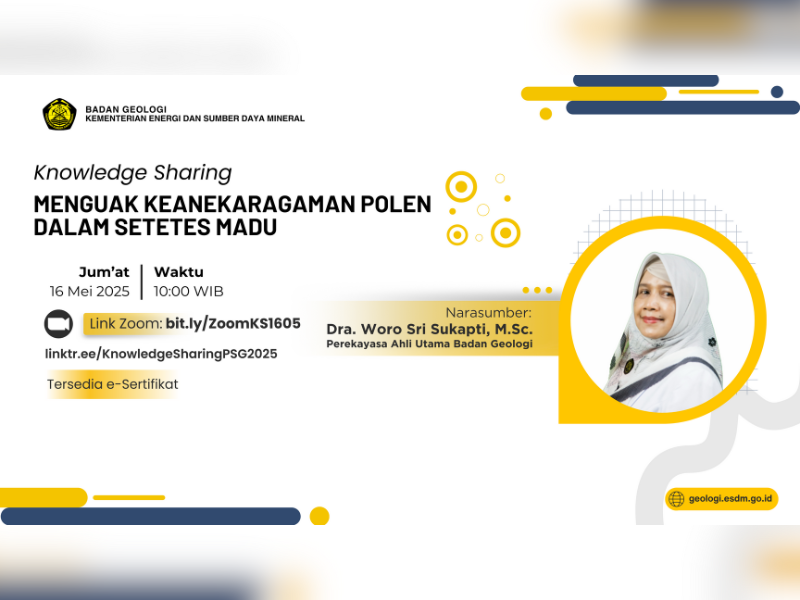 Knowledge Sharing “Menguak Keanekaragaman Polen Dalam Setetes Madu”