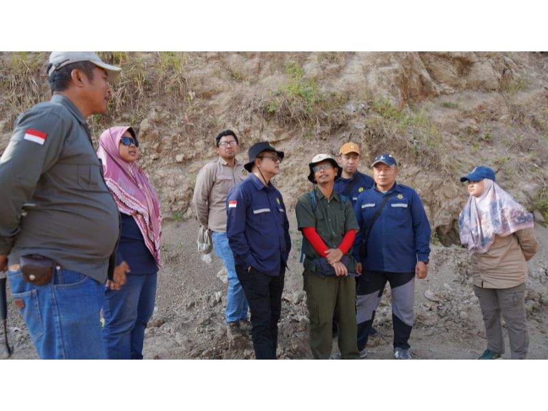 Kegiatan Monitoring Tim Survei Pemetaan Patahan Aktif di Kabupaten Majalengka, Sumedang, dan Subang