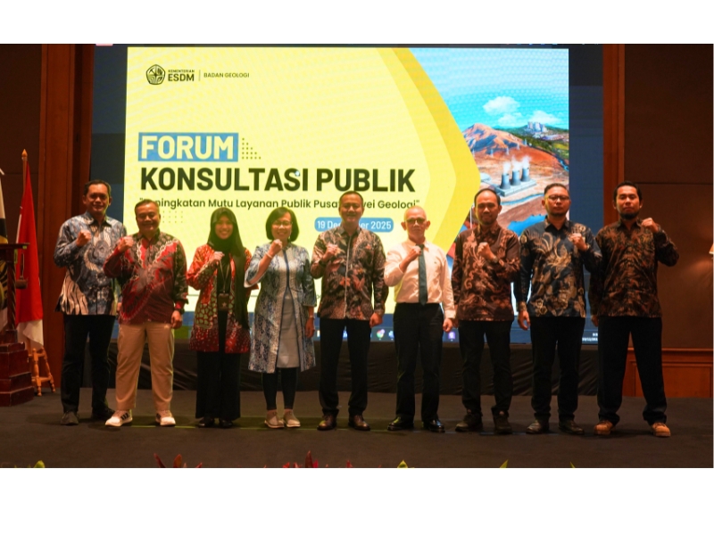 Pusat Survei Geologi Selenggarakan Forum Konsultasi Publik 2025 untuk Peningkatan Mutu Layanan Publik