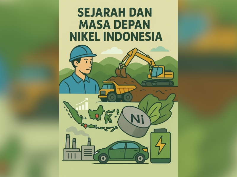 Sejarah dan Masa Depan Nikel Indonesia: Dari Temuan Awal hingga Arah Industri Hijau