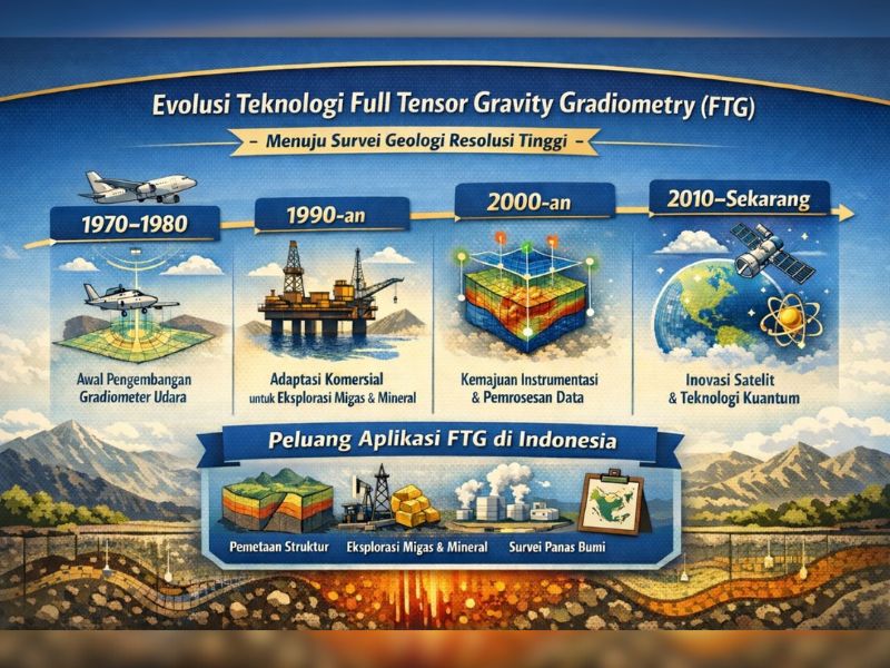 Perkembangan Teknologi Full Tensor Gravity Dalam Eksplorasi Sumberdaya Alam