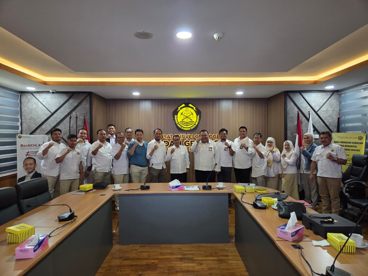 Badan Geologi Terima Kunjungan Kementerian PU, Direktorat Jenderal Sumber Daya Air, Pusat Pengendalian Lumpur Sidoarjo