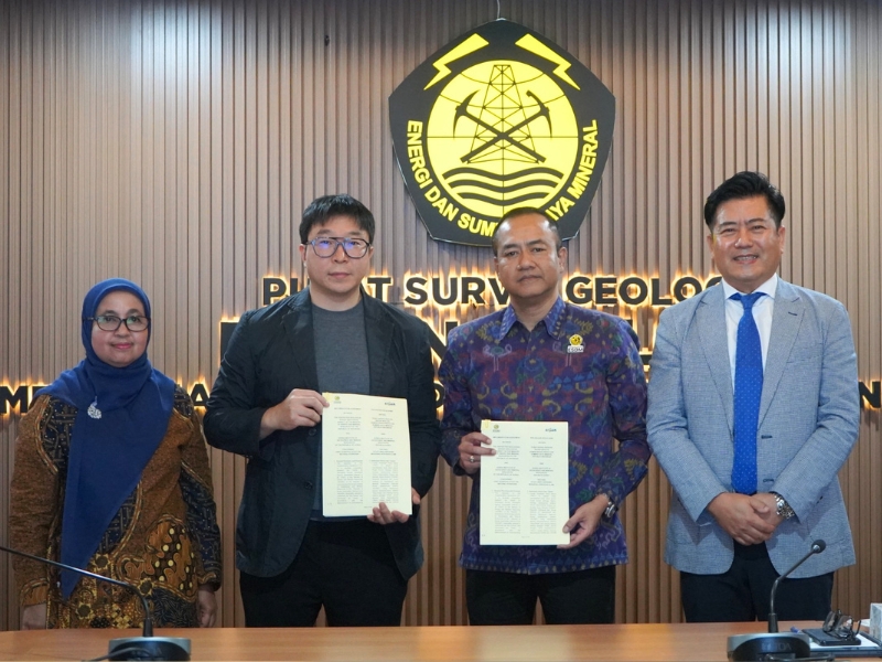 Badan Geologi dan KIGAM Jalin Kerja Sama Studi Ilmiah Hidrogen Alami